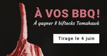 Concours Courez la chance de remporter l’un des 8 steaks Tomahawk de Bœuf Québec!