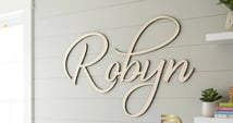 Concours Gagnez un nom en bois personnalisé de 30 pouces calligraphie aux choix!