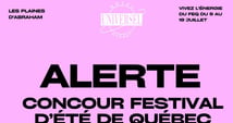 Concours Gagnez une passe pour le Festival d'été de Québec!