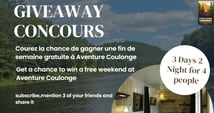 Concours Gagnez un séjour gratuit à Aventure Coulonge !
