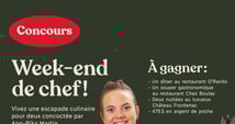 Concours WEEK-END DE CHEF!