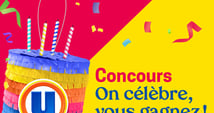 Concours Gagnez un voyage de 10 000$ ou l'une des 10 cartes-cadeaux Uniprix de 500$ chacune!