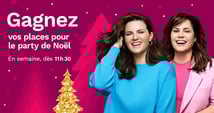 Concours Rythme FM - Gagnez vos places exclusives pour l’enregistrement du party de Noël de l’équipe de Rythme !
