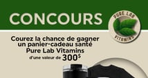 Concours La boite à grains - Gagnez un ensemble-cadeau grâce à Pure Lab Vitamins!