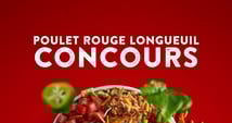 Concours Gagnez une carte-cadeau de 100$ chez Poulet Rouge