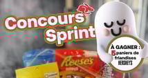 Concours Dépanneur Sprint - Gagnez l'un des 5 paniers épouvantablement remplis de friandises!