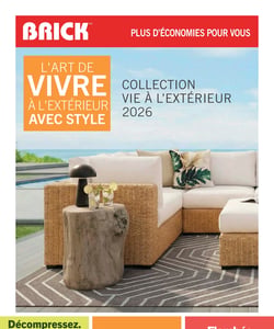 Circulaire Brick - Collection vie à l'extérieur 2026