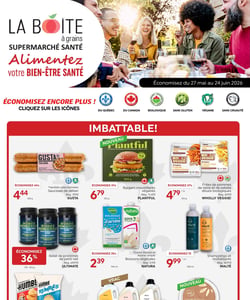 Circulaire La Boite à Grains