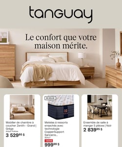 Circulaire Ameublements Tanguay
