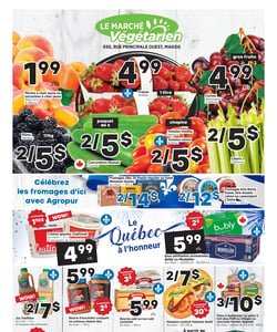 Circulaire Marché Végétarien