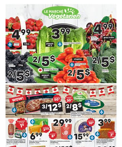 Circulaire Marché Végétarien