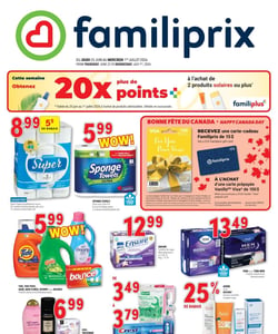 Circulaire Familiprix