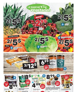 Circulaire Marché Végétarien