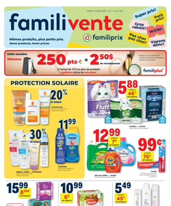 Circulaire Familiprix