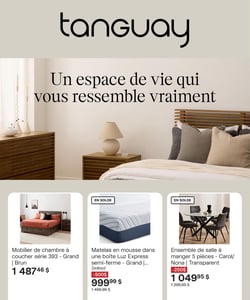 Circulaire Ameublements Tanguay