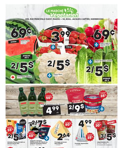 Circulaire Marché Végétarien