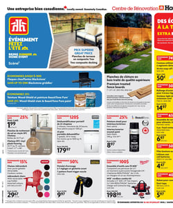 Circulaire Home Hardware