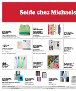 Circulaire Michaels