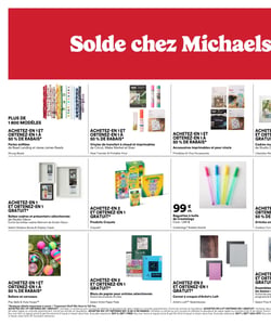Circulaire Michaels