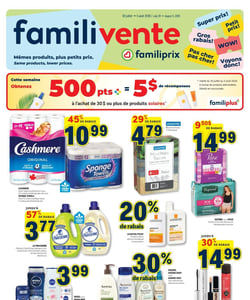 Circulaire Familiprix