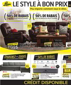 Circulaire Meubles Léon