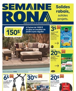Circulaire Rona