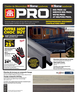 Circulaire Home Hardware - PRO