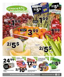 Circulaire Marché Végétarien