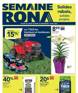 Circulaire Rona