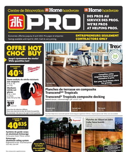 Circulaire Home Hardware - PRO