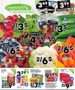 Circulaire Marché Végétarien