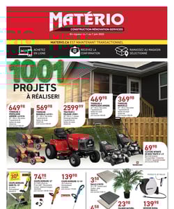 Circulaire Matério