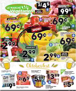 Circulaire Marché Végétarien