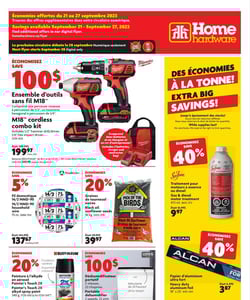 Circulaire Home Hardware