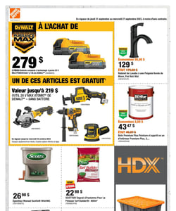 Circulaire Home Depot