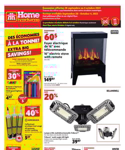 Circulaire Home Hardware