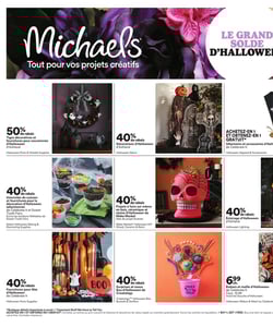 Circulaire Michaels