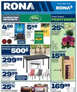 Circulaire Rona