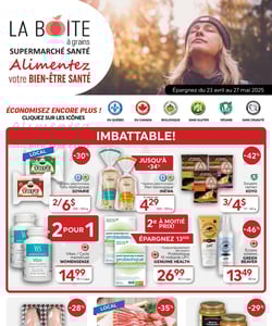 Circulaire La Boite à Grains