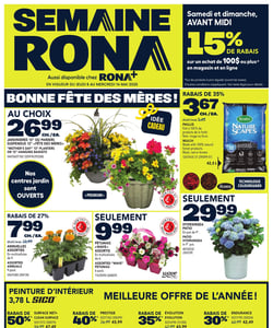 Circulaire Rona