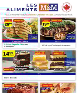Circulaire Les Aliments M&M