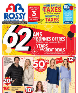 Circulaire Rossy