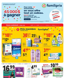 Circulaire Familiprix