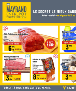 Circulaire Mayrand