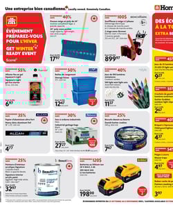 Circulaire Home Hardware