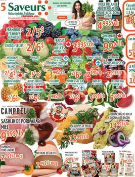 Circulaire Marché Le 5 Saveurs