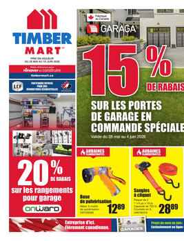 Circulaire Timber Mart