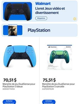 Circulaire Walmart - Livret Jeux Vidéo et Divertissement