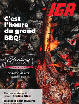 Circulaire IGA - C'est l'heure du grand BBQ