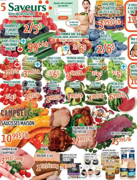 Circulaire Marché Le 5 Saveurs